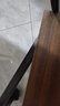 木樽简约茶几茶水架双层小边几烟灰缸麻将桌小户型家用客厅边柜小桌子 胡桃色+黑架+单缸 带轮 实拍图