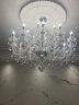 家饰达吊灯客厅法式吊灯现代简约客厅水晶吊灯餐厅灯蜡烛卧室灯 24头1.2米*H82CM（全光谱三色） 实拍图