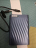 联想（Lenovo）4TB F309 Lite移动硬盘 机械硬盘 手机直连 Type-C高速传输便携小巧稳定耐用 星海蓝 实拍图
