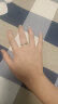 巴尼帝尔 莫比乌斯环戒指男潮流学生简约时尚个性情侣网红简约食指指环 无尽戒指 （开口可调大小） 实拍图