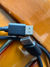 绿联【英特尔认证】雷电4数据线全功能兼容USB4传输PD100W快充线双头Type-C显示器8K投屏视频线 实拍图