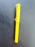 凌美（LAMY）签字笔宝珠笔 圆珠笔 生日节日礼物学生成人练字文具 德国进口 狩猎系列 黄色 蓝色笔芯0.7mm 实拍图