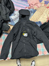 始祖鸟（ARC'TERYX）Squamish Hoody男款连帽皮肤衣 防风休闲轻量防晒服 风壳夹克外套 X7411/Black黑色 L /80-90kg/美码偏大 实拍图