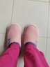 卡帝乐鳄鱼棉拖鞋女冬季居家地板拖保暖毛毛月子鞋子女 0625A 实拍图