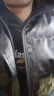 埖煦PU皮棉服男外套男女同款机车服冬季加厚衣服男棉衣羽面包绒服棉袄 M6610款黑色 XL(建议体重120-140斤) 实拍图