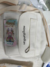 盛菲曼日系可爱帆布小熊包包女新款潮ins卡通少女心软妹学生斜挎包 白色【2个徽章 实拍图