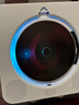 悦心听CD机便携式音乐专辑播放器家用壁挂式蓝牙音响音箱英语光盘光碟学习机复读机i复古黑胶CD生日礼物 白色充电款+防尘盖+蓝牙发射版 实拍图