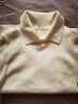 深呼吸DEEP BREATH女装坑条打底纯羊毛针织衫女A301124 奶油白 M (3) 实拍图