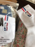 NBA袜子男士夏季时尚休闲运动袜精梳棉袜网眼透气刺绣中筒篮球袜3双 晒单实拍图