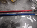 特路适用美的电热水器304不锈钢波纹管冷热进水管防爆耐高温金属软管 热水器冷热水【红色+蓝色】共2根 60公分【外层pvc包塑 保温隔热】 实拍图