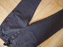 啄木鸟（TUCANO）牛仔裤男秋冬季修身小脚休闲裤子男士潮弹力百搭男裤 黑灰色 32 实拍图