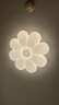 雷士（NVC）LED吸顶灯吸顶灯奶油风儿童房卧室云朵灯具全光谱Ra98智控 向日葵 晒单实拍图