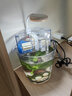 金利佳（Jeneca）圆形鱼缸过滤器小型迷你圆缸外置三合一净水过滤器瀑布式过滤设备 YL-3圆缸过滤器+滤材 实拍图