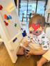 曼龙儿童画板磁性写字板家用支架式宝宝多功能玩具涂色涂鸦可擦 晒单实拍图