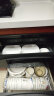 美的（Midea）消毒柜嵌入式家用 厨房餐具碗柜碗筷 紫外线+光波 热风烘干 婴儿奶瓶130L三层大容量灭菌舱130B03 实拍图