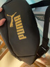 彪马（PUMA）男包女包 春季新款运动休闲包时尚收纳单肩包腰包小包胸包斜挎包 091486-01/黑色-主推款 OSFA 实拍图