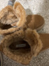 天美意靴子商场同款厚底简约雪地靴女休闲靴加绒CPP41DD3 棕色（羊毛里） 35 晒单实拍图
