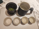 几物森林 茶具套装旅行茶具一壶四杯户外单人便携式功夫茶具陶瓷茶杯送礼 实拍图