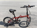 大行（DAHON）现货 顺丰发货折叠自行车20寸8级变速单车P8经典款KBC083 红色【速联X7】 实拍图