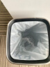 EKO垃圾袋 自动收口加厚点段抽绳大号家用手提塑料袋物业收纳袋 B款-5卷装【7-9升】 实拍图