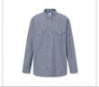Levi's【商场同款】李维斯男士美式休闲通勤牛仔条纹衬衫A1919 蓝白拼色 S 实拍图