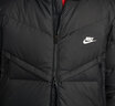 耐克NIKE男冬季长款连帽羽绒服 运动防寒外套DV1134-010黑L 实拍图