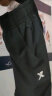 特步（XTEP）儿童童装男女童大童百搭舒适休闲梭织长裤 纯正黑 130cm 晒单实拍图