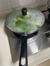 特福（Tefal）平底炒锅 家用红点不粘锅炒菜锅煎炒锅带锅盖 少油烟燃气灶通用 【带锅盖】B22692 炒锅 28cm 实拍图