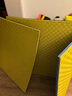 珈柔健身房地垫隔音减震家用高密度运动地板防震拼接楼层地胶橡胶地毯 高密度1*1米 厚2cm 黄蓝双面 实拍图