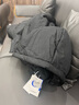 Colombass 潮牌加厚羽绒服男冬季新款男士短款潮流宽松连帽羽绒冬装外套 黑色 3XL(建议160-180斤) 实拍图