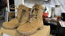 际华三五二五作战靴牛皮四季棕色高帮侧拉链登山鞋男耐磨超轻作训鞋登山鞋 棕色21作战鞋（高配版） 40 码/250（原厂正品 二双鞋垫） 实拍图