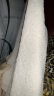 尚都比拉春秋重工浮雕肌理感圆领长袖t恤女纯色宽松女装上衣 米白色 L  实拍图