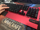 黑寡妇机械键盘鼠标三件套电脑有线耳机青轴黑轴套装电竞游戏专用 红光红色青轴+宏鼠标+耳机三件套 标配 实拍图