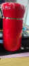 希诺保温杯女士高颜值不锈钢水杯家用便携茶杯子XN-9619红色 330mL 晒单实拍图