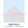 棉元素 一次性洗脸巾洁面巾亲肤棉柔巾化妆棉珍珠纹平纹擦脸毛巾 厚款 80抽 F纹加厚连抽巾【3包】 实拍图