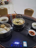 康佳（KONKA）康佳火锅暖菜板饭菜保温板家用热菜板圆形可旋转智能餐桌加热神器 70CM【电磁炉火锅款】黑色+电动旋转 实拍图