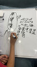 比比牛 45*60cm双面白板绿板挂式 家用儿童黑板 白板笔粉笔两用 启智WE-WG4560 实拍图