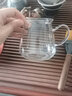 宜龙茶道简约玻璃茶具功夫茶具配件加厚耐热玻璃公道杯茶海分茶器 圆柱茶海(400ml) 实拍图