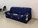 知木鸟高弹力懒人沙发套全包套沙发罩全盖防滑防尘组合四季通用 海遇星云（无抱枕套） 三人位(190-230cm长度范围) 实拍图