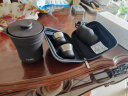 膳魔师（THERMOS）茶旅套装户外露营茶具便携办公保温茶壶套装茶杯商务礼盒装 TCMU 茶旅套装(雾棕) 1件 实拍图