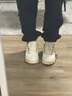 斐乐（FILA）FUSION斐乐潮牌踢板鞋KICK女鞋潮流百搭滑板鞋运动鞋休闲鞋 初雪白/暗绿-PC 36 实拍图
