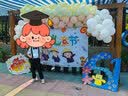 萝卜呗呗（LUOBOBEIBEI）儿童背带裤套装夏款男童礼服主持合唱拜年服 黑色四件套 110 实拍图