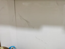 雨涵（YUHAN） 铝塑板自粘墙贴瓷砖墙面厨房卫生间防水防潮装饰墙板3d立体贴纸 加厚爵士白5片45*90（厚2.5mm） 实拍图