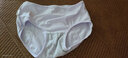 浪莎儿童内裤女童生理裤中大童初高中生防侧漏月经三角短裤纯棉底档 粉紫灰 3条 155 S-建议体重55-75斤 实拍图
