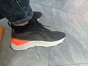 李宁（LI-NING）越影男鞋2026春秋耐磨透气橡胶大底跑步鞋轻便软弹休闲运动鞋男 网布面黑橙-4 晒图返3 39.5 实拍图
