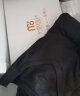 莫代尔80S支超细无痕内衣男士保暖内衣薄款秋衣秋裤套装男打底V领秋冬季 钨黑 无痕领口 2XL (180) 推荐145-169斤 实拍图