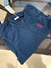 U.S. POLO ASSN.马甲男抓绒摇粒绒春秋立领无袖背心男装外套蓝色L 实拍图