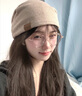 语木居欣晚上睡觉戴的帽子女秋冬季防风月子帽产后包头防乱发无压感睡帽男 薄款-卡其 均码 实拍图