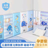 圣古防撞墙贴榻榻米软包墙围床围床头软包自粘儿童防撞垫墙壁贴纸 海底鱼群【超厚防撞】1片装 宽35*长70cm 实拍图