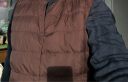 无印良品（MUJI）男式 便携式 无领羽绒背心 羽绒马甲马夹 AD0UGA3A 酒红色 XL（180/104A） 晒单实拍图